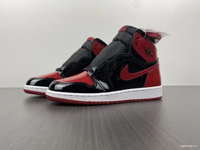 OG 555088-063 Bred Air 1 High Jordan Patent 0511